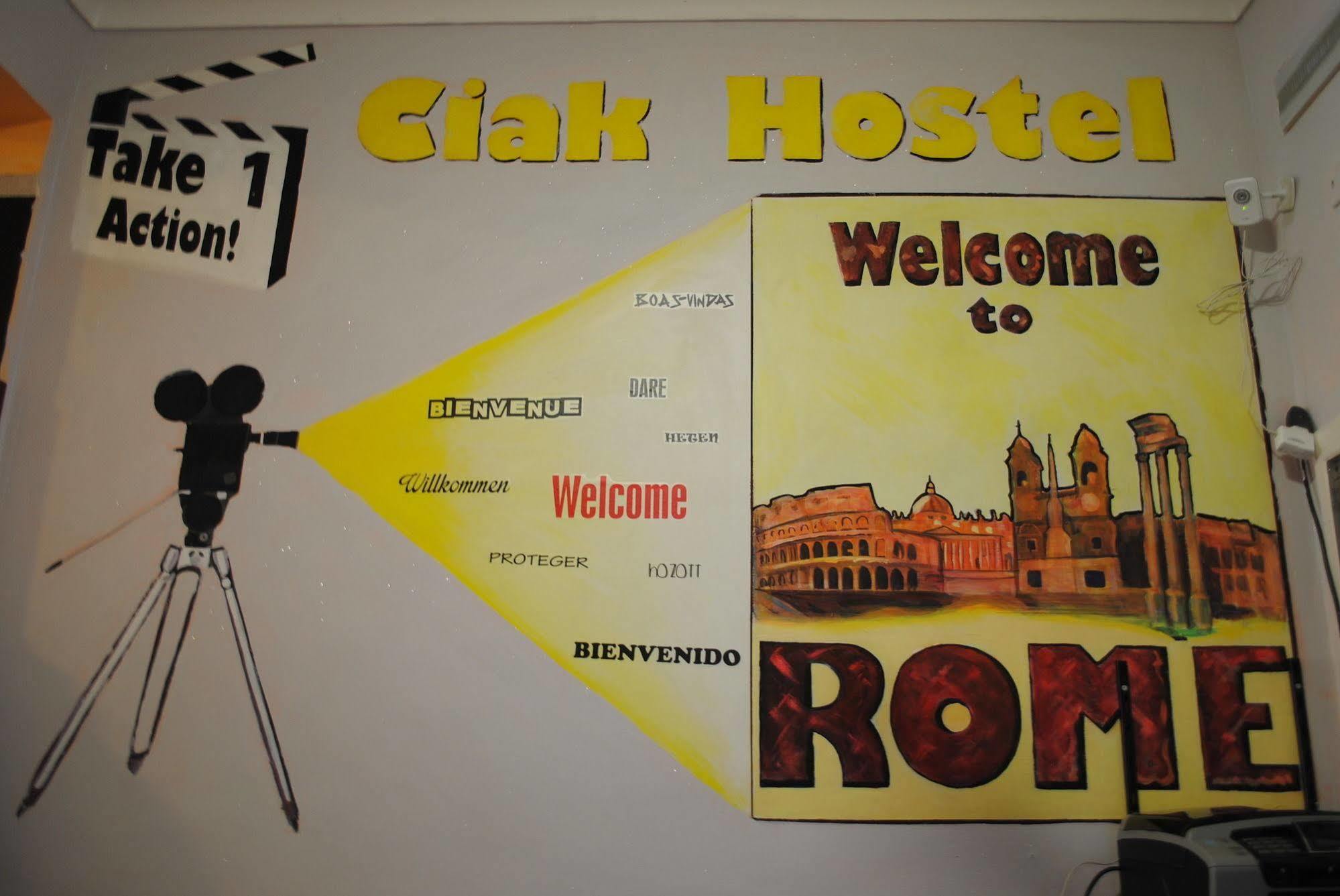 Ciak Hostel Roma Eksteriør bilde